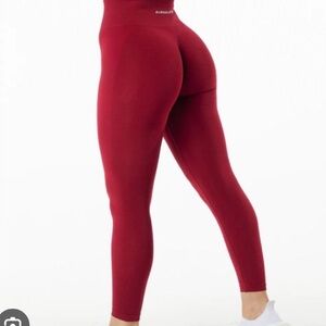 Alphalete Amplify Scarlett Red Size Large